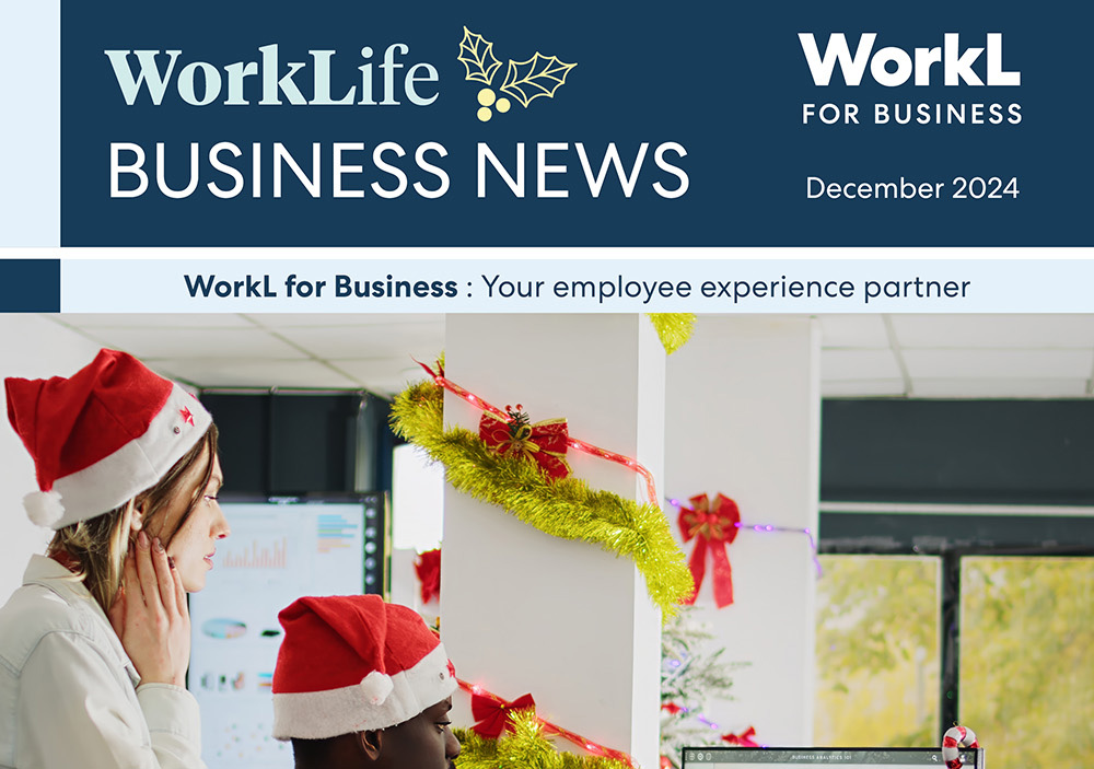 WorkLife Business News December 2024 edition - Supporting employees during winter and preparing for the new year