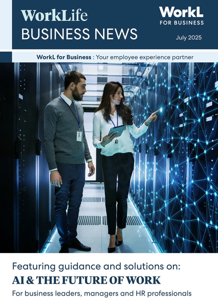 WorkLife Business News July 2025 - AI and the Future of work
