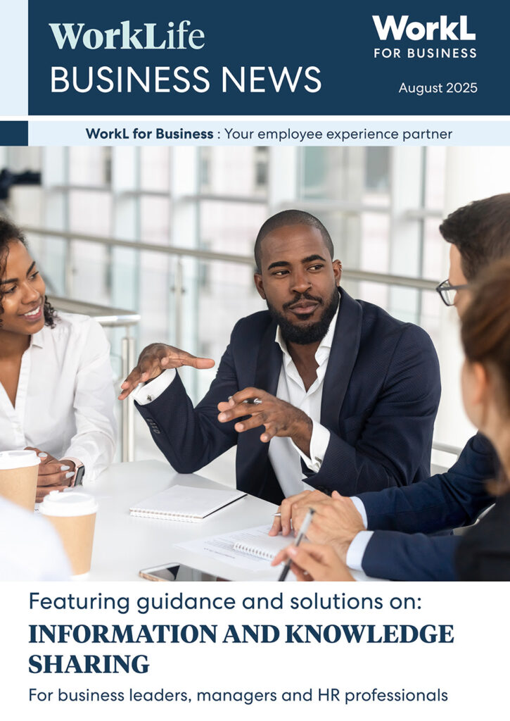 WorkLife Business News August - Information and Knowledge Sharing