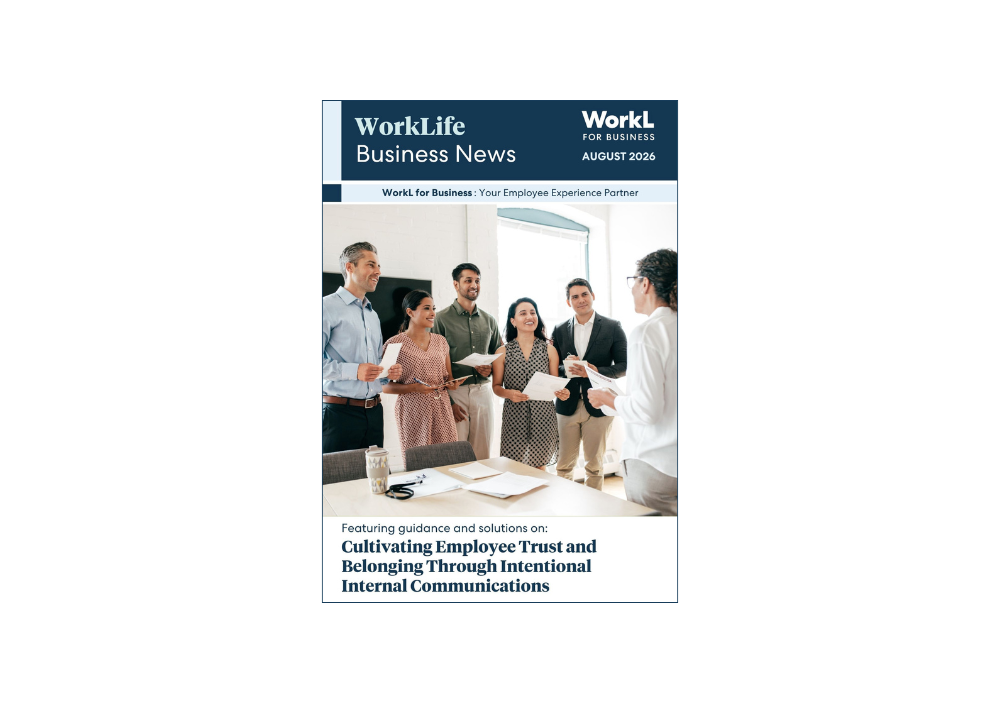 WorkLife Business News August 2026 Edition cover image on a white background