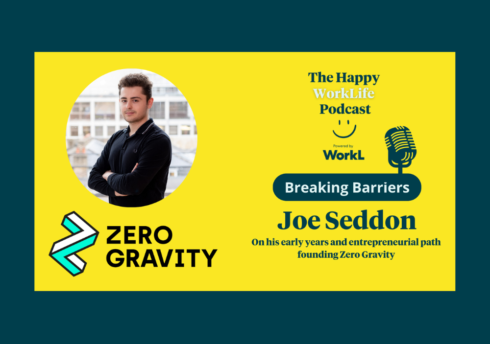 WorkL Founder, Lord Mark Price speaks to Joe Seddon, Founder of Zero Gravity, a tech company that helps students from low opportunity areas get into university and access world-class careers.